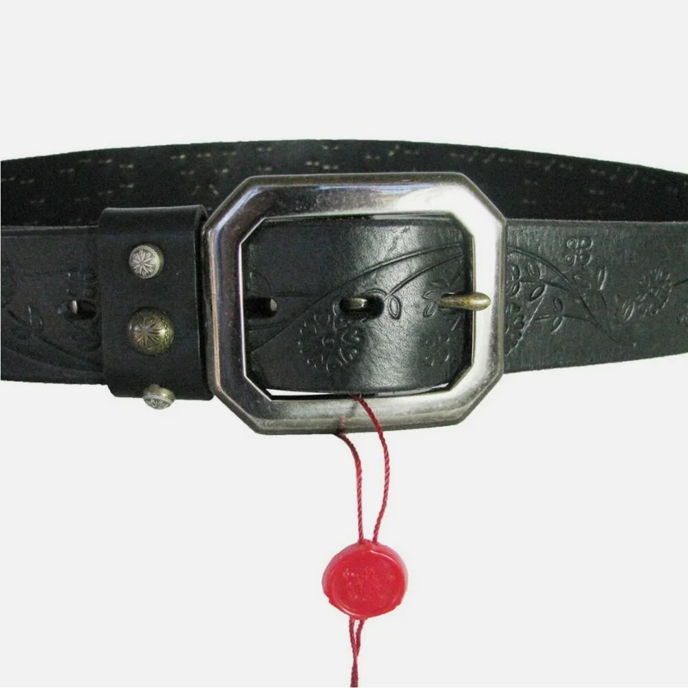True Religion Los Angeles Studded Leather Belt